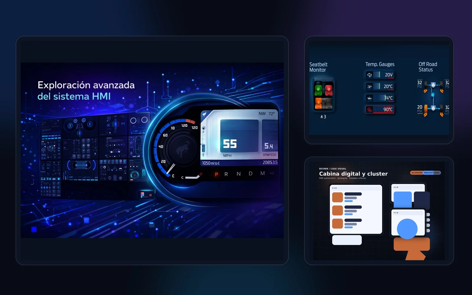 Interfaces para vehículo.