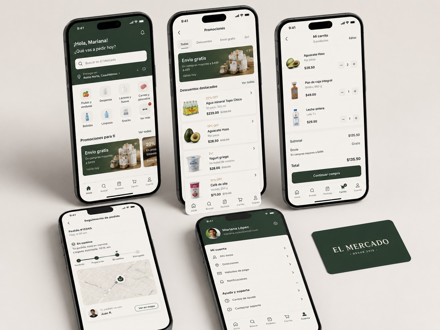 Imagen del proyecto El Mercado App