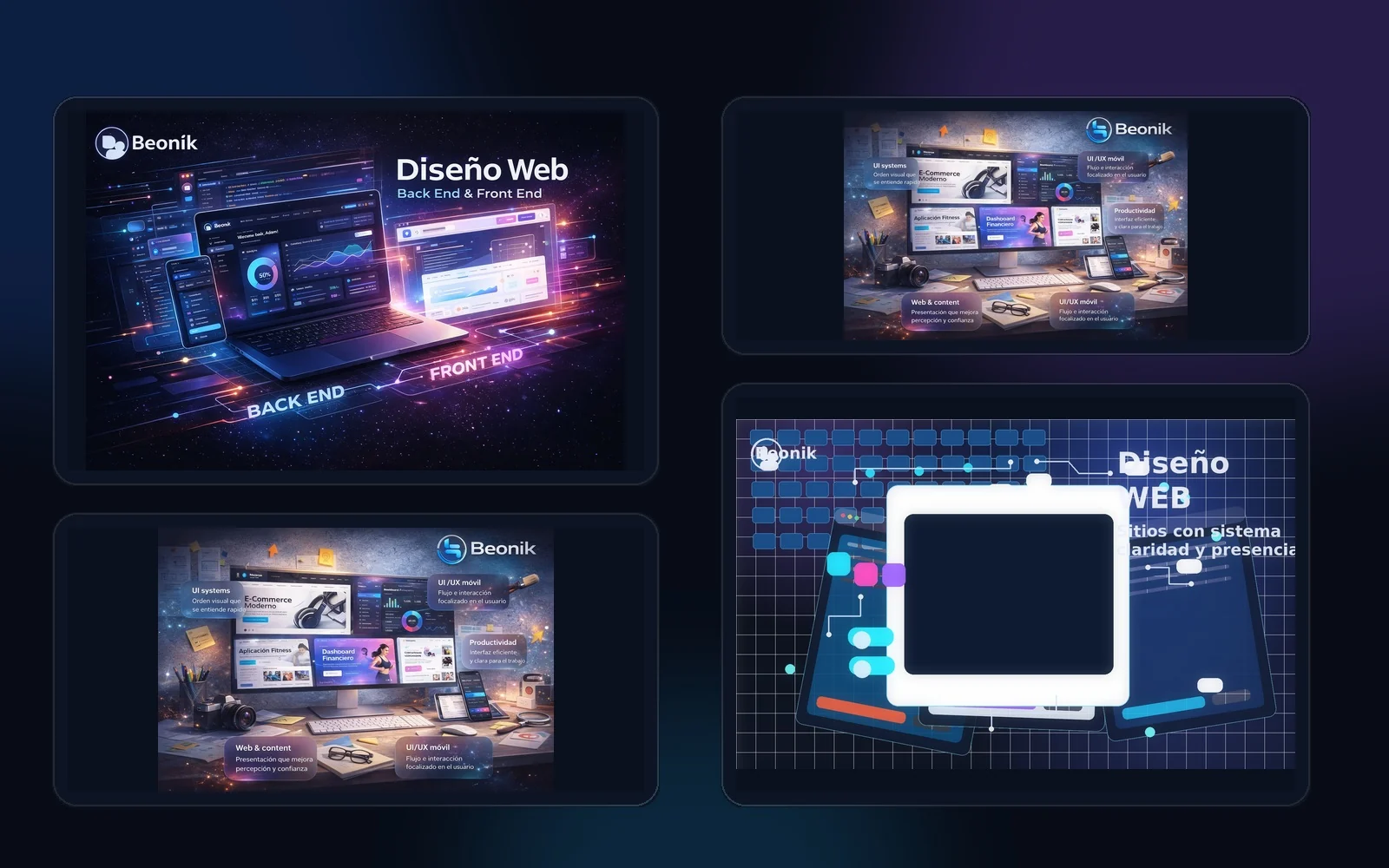 Detalle de Diseño y desarrollo web